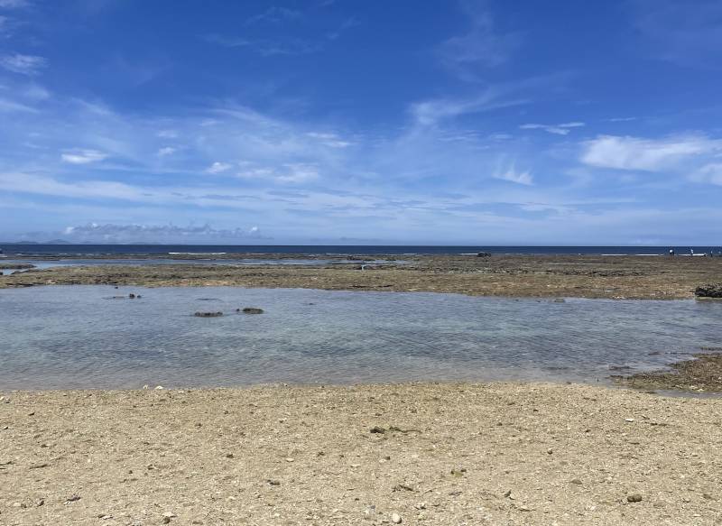 イノーはサンゴ礁の浅い海のことです